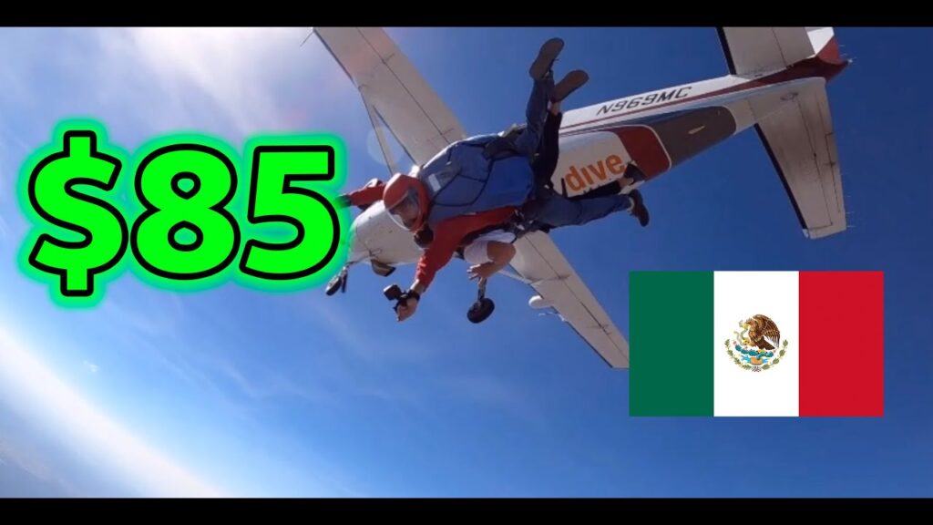 VIP Skydiving Over Mexico City’s Outskirts