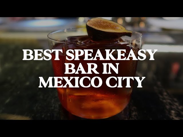 Private Access to Invitation-Only Cocktail Lounges in Mexico City